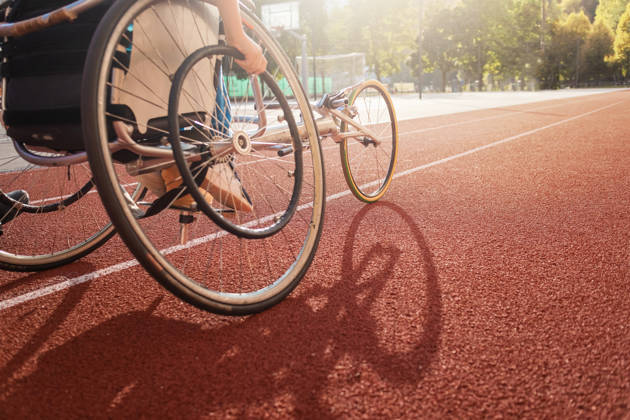 Rolstoel voor rolstoelatletiek