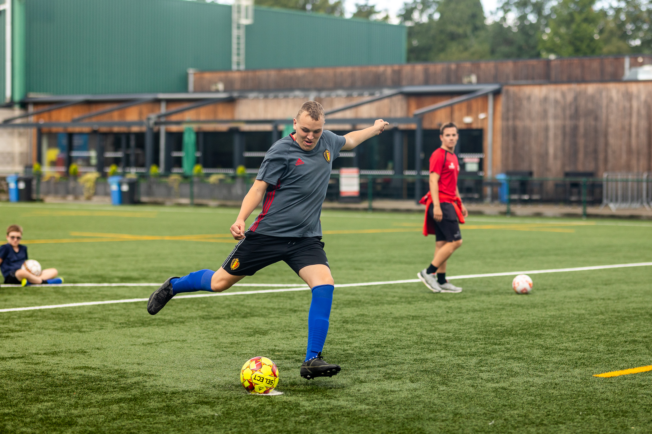 Zomershoot tijdens  de sportkampen