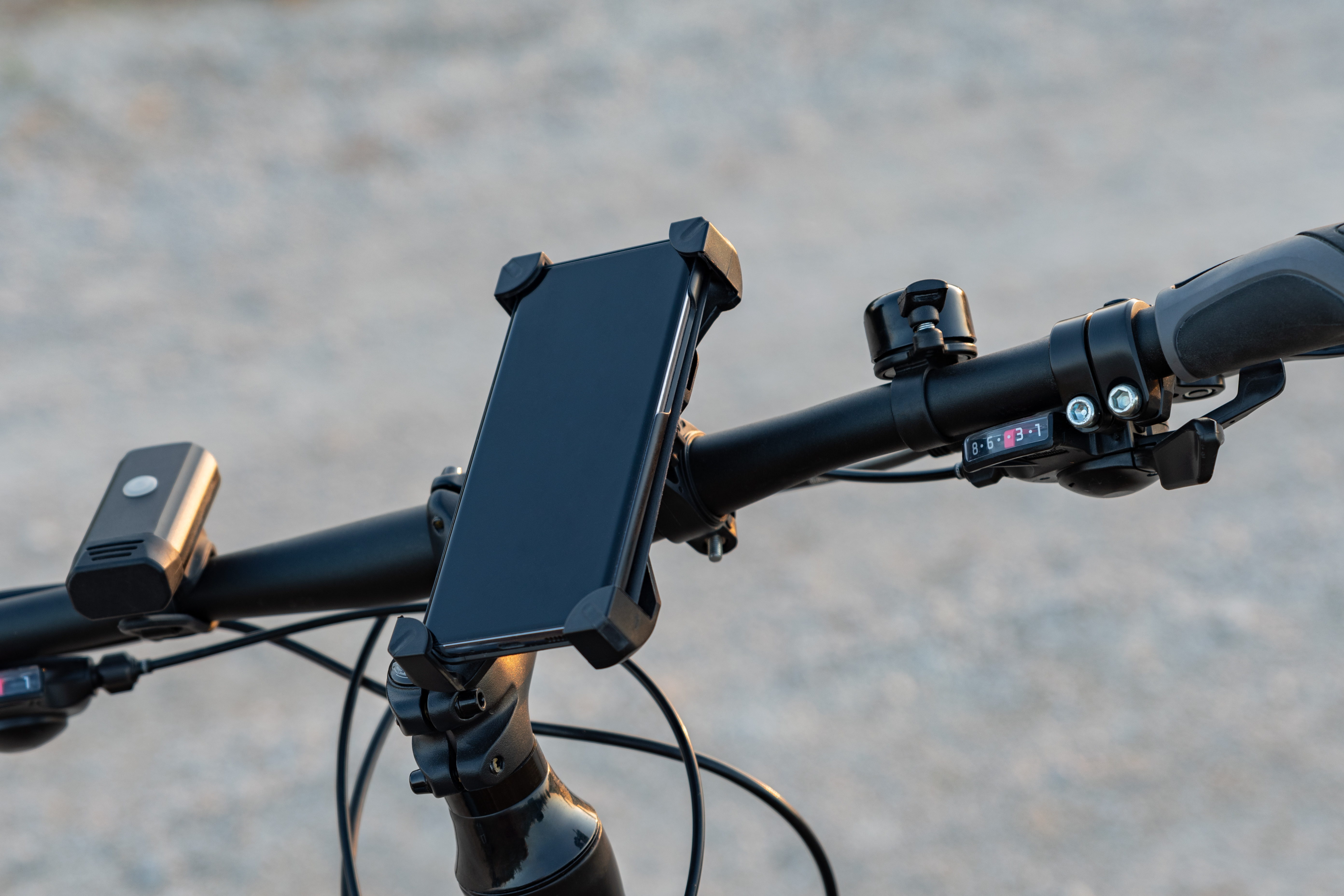 Fietsstuur met gps