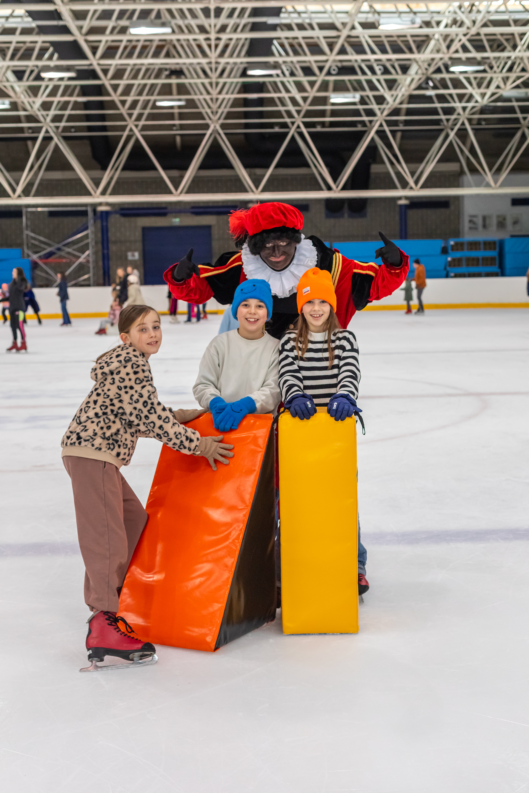 Sfeerbeelden schaatpieten Hasselt